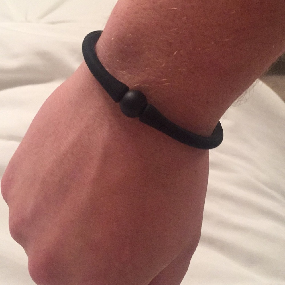Men’s David Yurman rubber bracelet